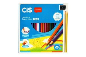 LAPIS COR CIS NATARAJ 24 CORES +APONT