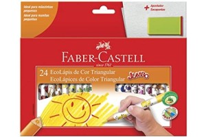 ECOLAPIS JUMBO FABER TRIANGULAR COM 24