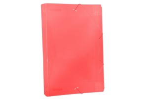 PASTA ABA ELASTICO 4CM DAC VERMELHA