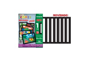 ECOCORES MOLDURA PRETA 23X32 CM 35FLS