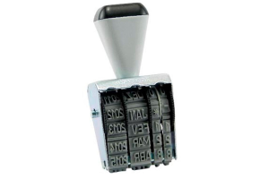 CARIMBO DATADOR COMUM 3MM UNIDADE 0008 - CARBRINK