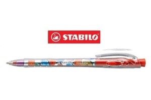 CANETA ESFEROGRAFICA STABILO TROPIKANA VERMELHA